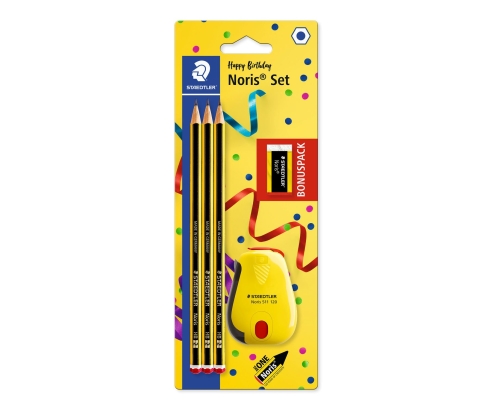 Staedtler Noris lápiz 2HB 3 lápices