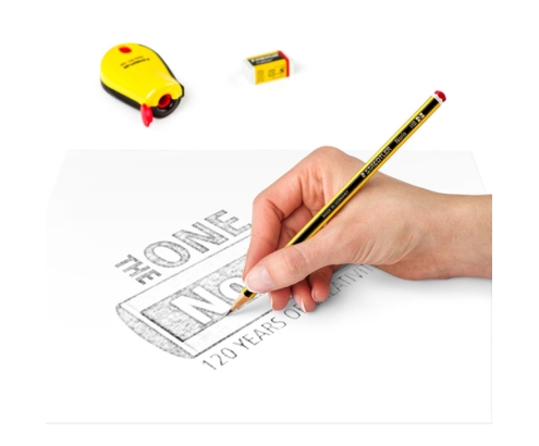 Staedtler Noris lápiz 2HB 3 lápices