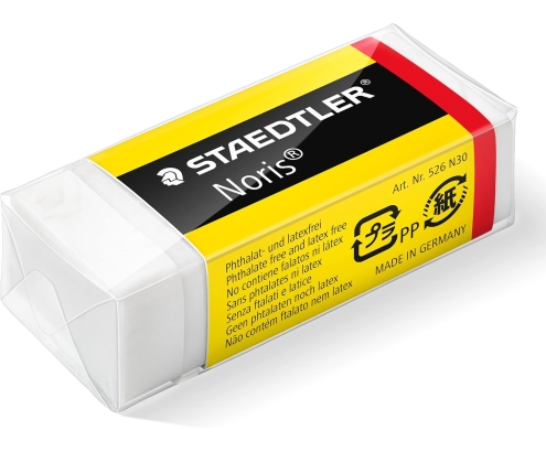 Staedtler Noris lápiz 2HB (pack 12 unidades) + Goma y sacapuntas