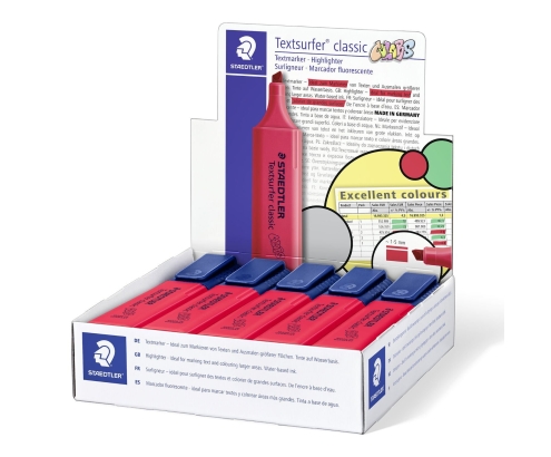 Staedtler Textsurfer classic 364 C marcador 1 pieza(s) Rojo