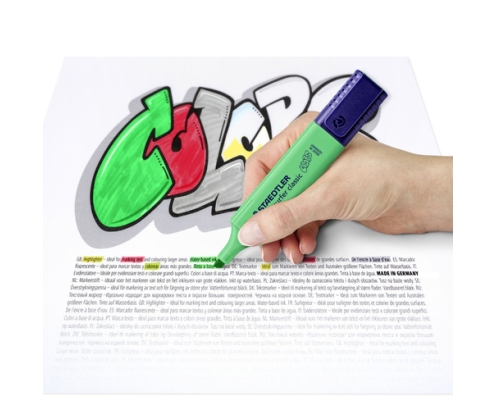 Staedtler Textsurfer classic 364 C marcador 1 pieza(s) Verde