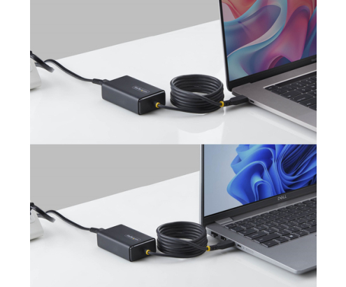 StarTech.com 165LE-USB-C-CHARGER adaptador e inversor de corriente Interior 65 W Negro