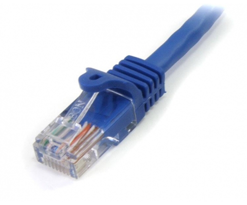 StarTech.com 45PAT5MBL cable de red 5 m Cat5e U/UTP (UTP) Azul