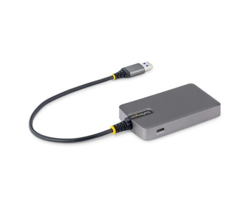 StarTech.com 5G4AC-USB-A-HUB hub de interfaz USB 3.2 Gen 1 (3.1 Gen 1) Type-A 5000 Mbit/s Gris