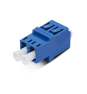 StarTech.com Acoplador de Fibra Óptica LC a LC Monomodo Dúplex - Acoplador de Fibra LC/UPC Monomodo para Panel de Parcheo - Acoplador Monomodo de Fi