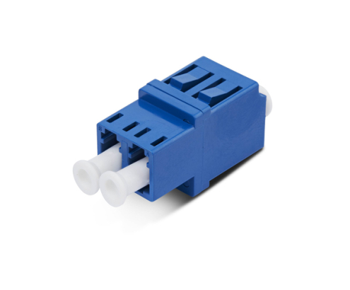 StarTech.com Acoplador de Fibra Óptica LC a LC Monomodo Dúplex - Acoplador de Fibra LC/UPC Monomodo para Panel de Parcheo - Acoplador Monomodo de Fi