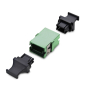 StarTech.com Acoplador de Fibra Óptica MPO/MTP Monomodo - para Cableado Recto - Key Up Key Down - Acoplador de Fibra MPO/MTP-APC para Panel de Parche