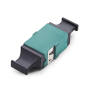 StarTech.com Acoplador de Fibra Óptica MPO/MTP OM3/OM4 Multimodo - para Cableado Recto - Key Up Key Down - Acoplador de Fibra MPO/MTP-PC para Panel d