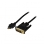 StarTech.com Adaptador Cable Conversor de 1m - Micro HDMI a DVI-D Macho a Macho para Tablet y Teléfono Móvil - Negro