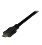 StarTech.com Adaptador Cable Conversor de 2m - Mini HDMI a DVI-D Macho a Macho para Tablet y Cámara - Negro