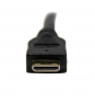 StarTech.com Adaptador Cable Conversor de 2m - Mini HDMI a DVI-D Macho a Macho para Tablet y Cámara - Negro