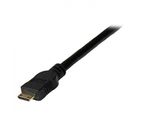 StarTech.com Adaptador Cable Conversor de 2m - Mini HDMI a DVI-D Macho a Macho para Tablet y Cámara - Negro