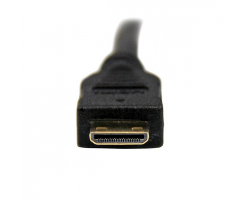 StarTech.com Adaptador Cable Conversor de 2m - Mini HDMI a DVI-D Macho a Macho para Tablet y Cámara - Negro