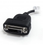 StarTech.com Adaptador Conversor de VÍ­deo DisplayPort DP a DVI Macho a Hembra - 1920x1200 - Activo Negro