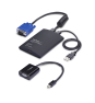 StarTech.com Adaptador Crash Cart USB a VGA/ Mini DisplayPort para Portátil - Consola KVM de Portátil - Transferencia de Ficheros - Captura de Víde