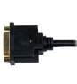 StarTech.com Adaptador de 20cm HDMI Macho a DVI-D Hembra - Cable Conversor de VÍ­deo - Negro