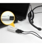 StarTech.com Adaptador de Auriculares con Micrófono Mini Jack 3,5mm Macho 4 pines a Conectores de Auriculares y de Micrófono Mini Jack Hembra - Blan