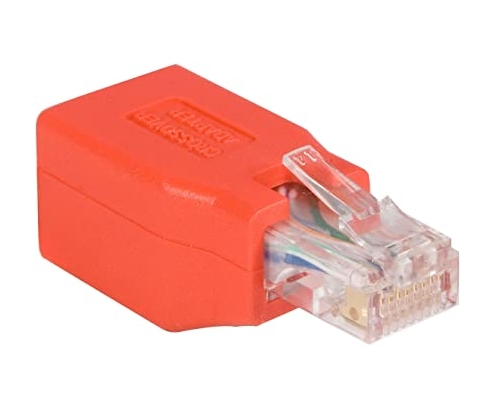 StarTech.com Adaptador de Cable de Red Ethernet Cat6 Directo Recto Straight a Cruzado Crossover UTP Patch RJ45