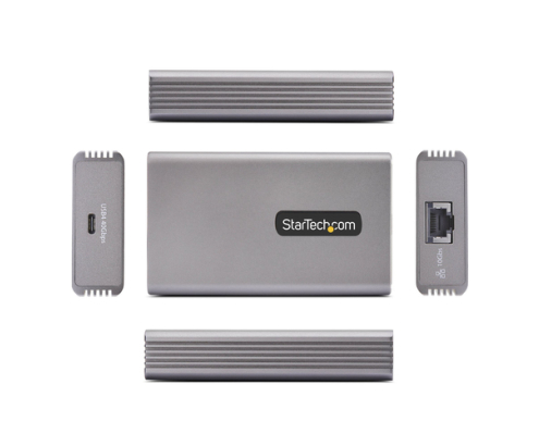 StarTech.com Adaptador de Red USB4 a Ethernet - 10GbE - Adaptador Externo Ethernet RJ45 - Compatible con Thunderbolt - 10GBASE-T/5G/2,5G - Windows o M