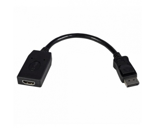 StarTech.com Adaptador de VÍ­deo DisplayPort a HDMI Macho a Hembra - Conversor DP - 1920x1200 - Pasivo Negro