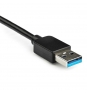 StarTech.com Adaptador Gráfico Externo USB 3.0 a DisplayPort Doble - 4K 60 Hz - negro 