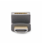StarTech.com Adaptador HDMI 2.0 Acodado Hacia Arriba - Macho a Hembra - Adaptador HDMI en Ángulo Recto - Ahorrador de Puertos HDMI de Alta Velocidad 