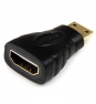 StarTech.com Adaptador HDMI a Mini HDMI â€“ Hembra a Macho - Negro
