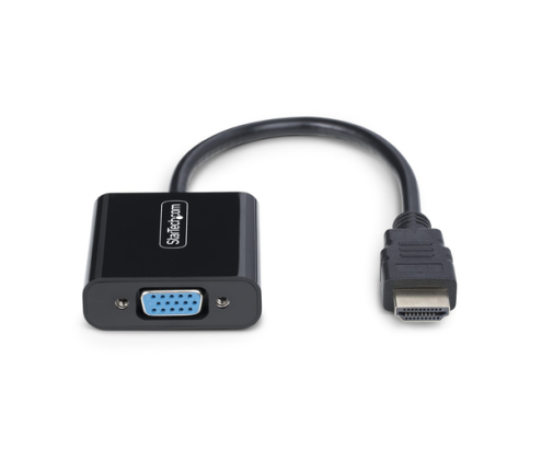 StarTech.com Adaptador HDMI a VGA - Conversor Activo HDMI a VGA - Conversor Activo de Vídeo para Ordenador de Sobremesa o Portátil - 1920x1080 - 108