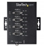 StarTech.com Adaptador Industrial USB a 4 Puertos Serie DB9 RS232 RS422 RS485 con Protección ESD de 15kV - Cable Conversor USB a Serial