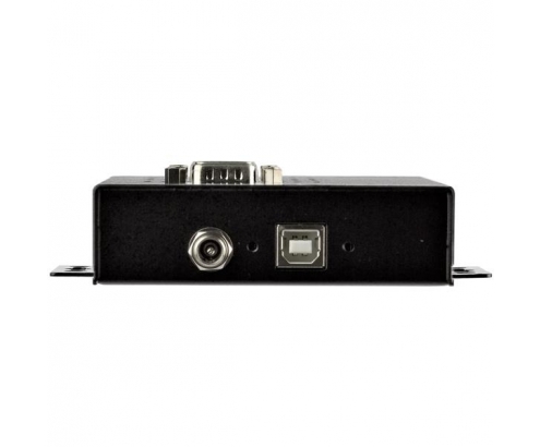 StarTech.com Adaptador Industrial USB a 4 Puertos Serie DB9 RS232 RS422 RS485 con Protección ESD de 15kV - Cable Conversor USB a Serial