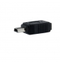 StarTech.com Adaptador MicroUSB-B Hembra a Mini USB-B Macho - negro