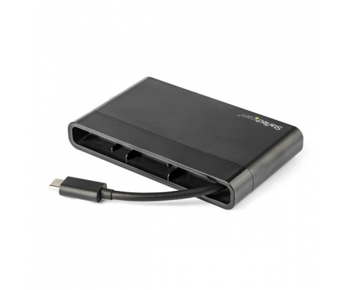 StarTech.com Adaptador Multipuertos USB-C 4K con HDMI y VGA - Mac Win Chrome - 1x USB-A - GbE - Portátil - Docking Station USB Tipo C