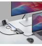 StarTech.com Adaptador Multipuertos USB-C a HDMI - PD 140W - Hub Ladrón USB de 3 Puertos - 4K 60Hz - Ranura para Tarjetas SD - Mini Docking Station T