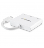 StarTech.com Adaptador Multipuertos USB-C con HDMI - Puerto USB 3.0 - PD de 60W - Blanco