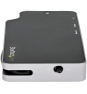 StarTech.com Adaptador Multipuertos USB C - Docking Station USB Tipo C a VÍ­deo HDMI de 4K o VGA - PD Pass-through de 100W - Hub Ladrón USB de 2 Puer