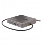 StarTech.com Adaptador Multipuertos USB-C - VÍ­deo Doble HDMI - 4K 60Hz - Hub USB 3.1 de 2 Puertos de 10Gbps - PD de 100W de Paso por USB - Cable de 3