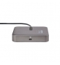 StarTech.com Adaptador Multipuertos USB-C - VÍ­deo Doble HDMI - 4K 60Hz - Hub USB 3.1 de 2 Puertos de 10Gbps - PD de 100W de Paso por USB - Cable de 3