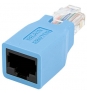 StarTech.com Adaptador Rollover Consola Cisco para Cable RJ45 Ethernet Macho a hembra - Azul 