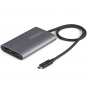 StarTech.com Adaptador Thunderbolt 3 a Dos Puertos DisplayPort 1.4 de 2 Monitores 4K de 60Hz o 1 Monitor de 8K o 5K plata TB32DP14