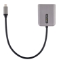 StarTech.com Adaptador USB-C a DisplayPort 1.4 Doble - Hub MST USB C Multi Monitor - Divisor Multiplicador DP Doble 5K 60Hz DP - HDR - con Cable Extra