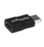 StarTech.com Adaptador USB-C a Micro-USB - Macho a Hembra - USB 2.0 - negro