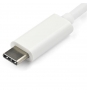 StarTech.com Adaptador USB-C a VGA - Blanco