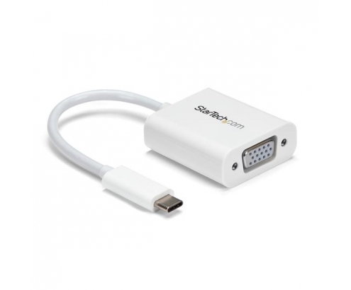 StarTech.com Adaptador USB-C a VGA - Blanco
