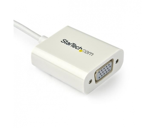 StarTech.com Adaptador USB-C a VGA - Blanco
