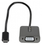 StarTech.com Adaptador USB C a VGA - Convertidor Tipo Llavero USB Tipo C a VGA 1080p - Convertidor USBC a Pantalla VGA - de Video de Modo Alt - Compat