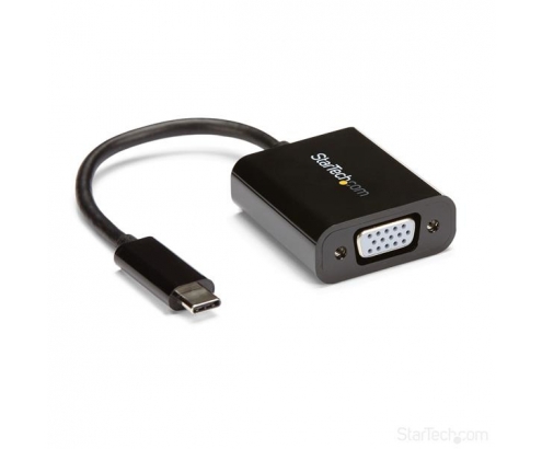 StarTech.com Adaptador USB-C a VGA negro 