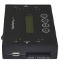 StarTech.com Borrador y Clonador de Unidades de Disco SATA de 2,5 y 3,5 - Copiador de Unidades de Memoria Flash USB