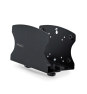 StarTech.com Bracket Soporte de Montaje en Pared para PC - Soporta CPU de hasta 18kg - Ajustes sin Herramientas de 5cm a 20cm - Estante Mural para Caj