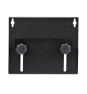StarTech.com Bracket Soporte de Montaje en Pared para PC - Soporta CPU de hasta 18kg - Ajustes sin Herramientas de 5cm a 20cm - Estante Mural para Caj