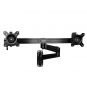 StarTech.com Brazo de Soporte VESA Articulado de Pared para 2 Monitores de 15 a 24 Pulgadas - de Acero